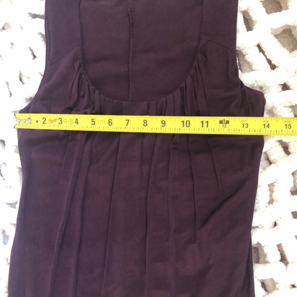 Banana Republic Tank Blouse XS - Purple/Eggplant - Picture 8 of 11